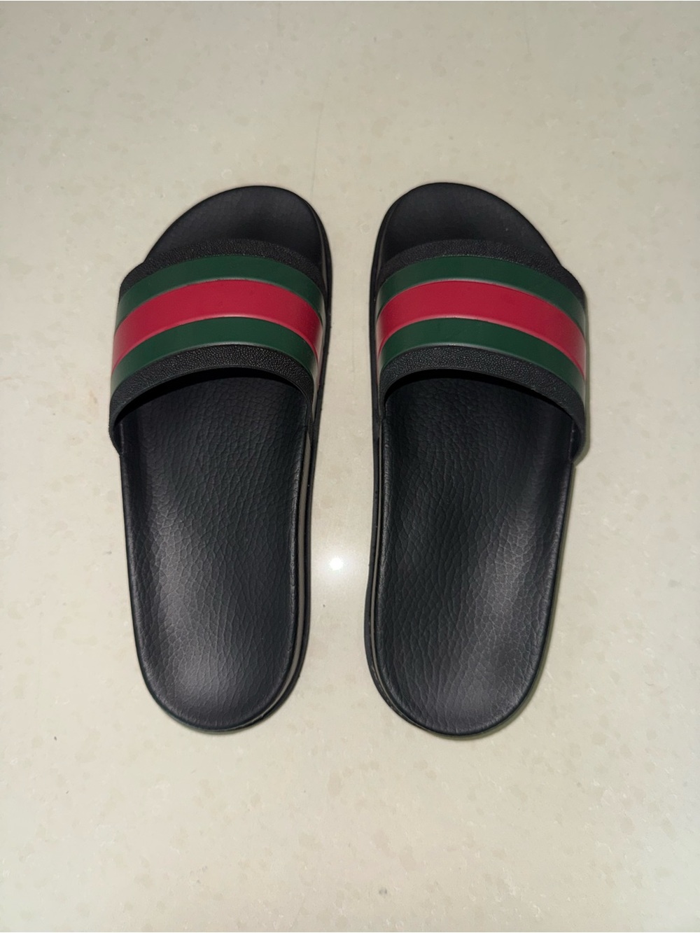 GUCCI - Men’s slide sandal Web - Picture 7 of 8